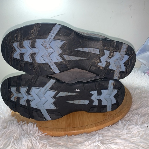 Hi-Tec Hiking Boots Women’s Size 9 Grey Blue Ankle Lace Up Waterproof - Picture 8 of 8